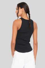 Xirena - Arynn Fine Rib Tank Top - BLACK