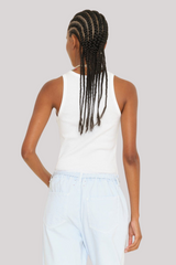 Xirena - Arynn Fine Rib Tank Top - WHITE