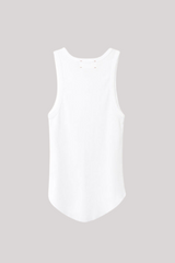 Xirena - Arynn Fine Rib Tank Top - WHITE