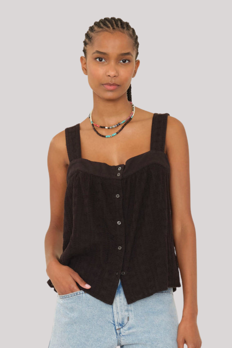 Xirena - Cacee Tank Top - BLACK