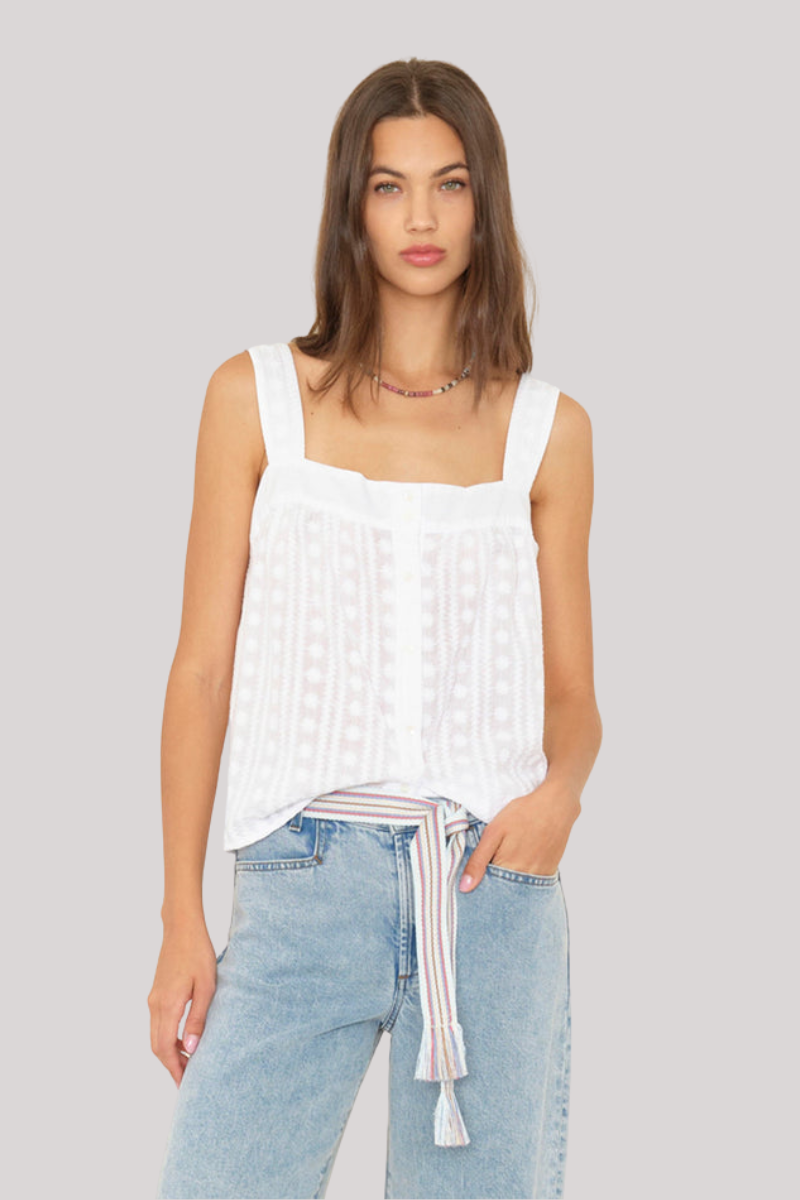 Xirena - Cacee Tank Top - WHITE