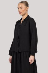 Xirena - Julianne Shirt - BLACK