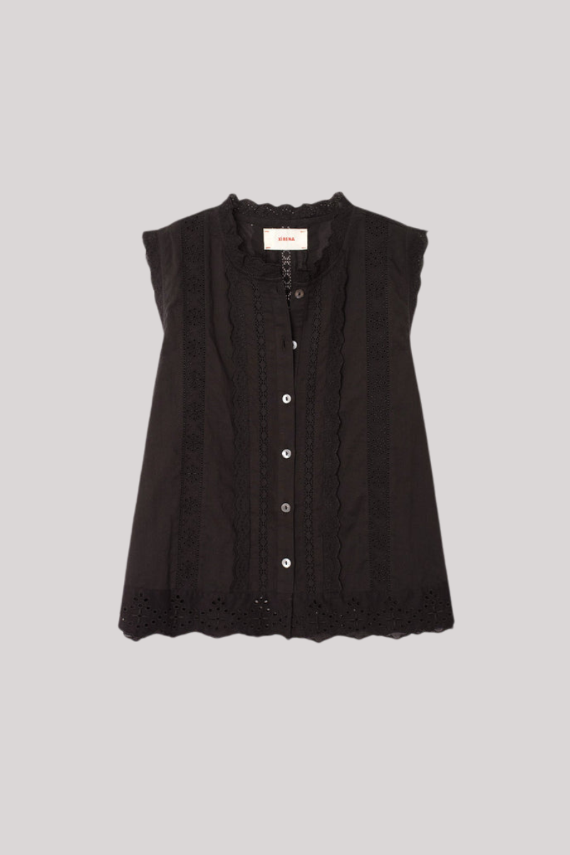 Xirena - Lara Shirt - BLACK