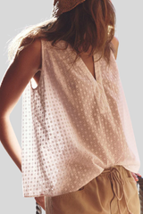 Xirena - Miki Embroidered Top - WHITE