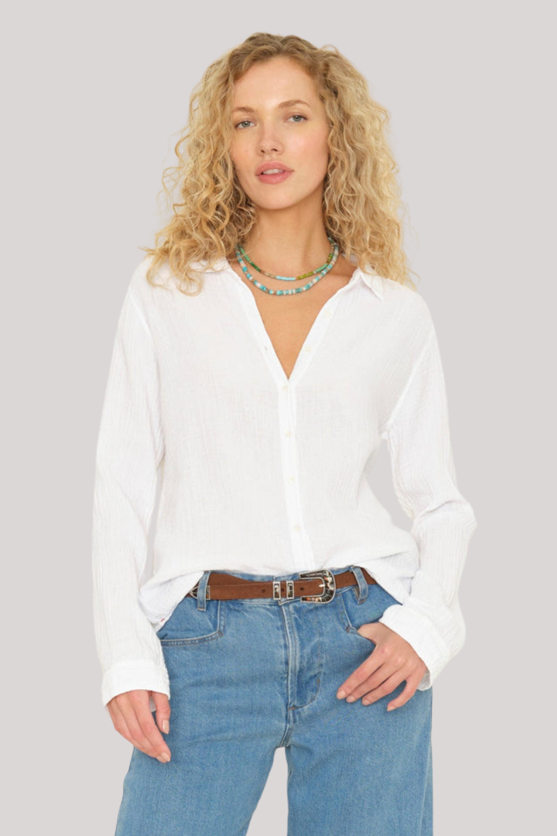 Xirena - Scout Shirt - WHITE